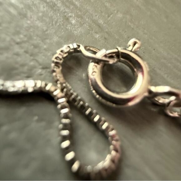 Judith Ripka 925 Sterling Silver Cross Pendant Necklace - Picture 8 of 8